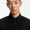 Relaxed-fit shirt in cotton corduroy