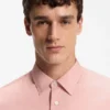 Relaxed-fit shirt in cotton poplin