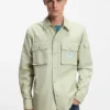 Relaxed-fit shirt in cotton ripstop