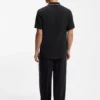 Relaxed-fit shirt in cotton seersucker