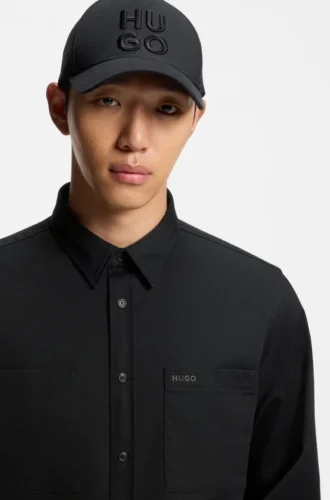 Relaxed-fit shirt in soft twill