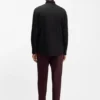 Relaxed-fit shirt in stretch-cotton canvas