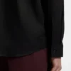 Relaxed-fit shirt in stretch-cotton canvas