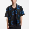 Relaxed-fit shirt with logo print Relaxed-fit shirt with logo print
