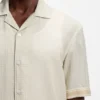 Relaxed-fit shirt with mosaic print