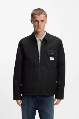 Relaxed-fit shirt with padding