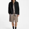 Relaxed-fit shorts in stretch-cotton twill