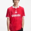 Relaxed-fit soccer T-shirt with nation detailing
