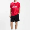 Relaxed-fit soccer T-shirt with nation detailing