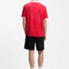 Relaxed-fit soccer T-shirt with nation detailing
