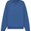 Relaxed-fit sweatshirt in cotton terry with logo detail