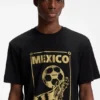 Relaxed-fit T-shirt in cotton with soccer artwork