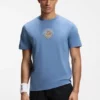 Relaxed-fit T-shirt in cotton with tennis artwork Relaxed-fit T-shirt in cotton with tennis artwork