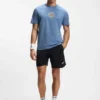 Relaxed-fit T-shirt in cotton with tennis artwork Relaxed-fit T-shirt in cotton with tennis artwork