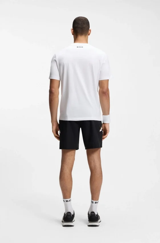 Relaxed-fit T-shirt in cotton with tennis artwork Relaxed-fit T-shirt in cotton with tennis artwork