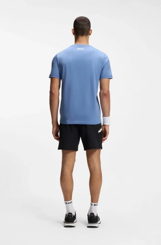 Relaxed-fit T-shirt in cotton with tennis artwork Relaxed-fit T-shirt in cotton with tennis artwork
