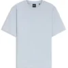 Relaxed-fit T-shirt in mercerized cotton