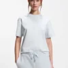 Relaxed-fit T-shirt in mercerized cotton