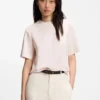 Relaxed-fit T-shirt in mercerized cotton