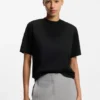 Relaxed-fit T-shirt in mercerized cotton