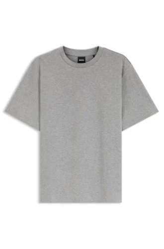 Relaxed-fit T-shirt in mercerized cotton