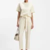 Relaxed-fit T-shirt in mercerized cotton