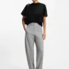 Relaxed-fit T-shirt in mercerized cotton