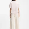 Relaxed-fit T-shirt in mercerized cotton