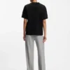Relaxed-fit T-shirt in mercerized cotton