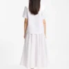 Relaxed-fit T-shirt in mercerized cotton