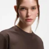 Relaxed-fit T-shirt in mercerized cotton
