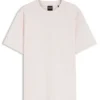 Relaxed-fit T-shirt in mercerized cotton