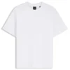 Relaxed-fit T-shirt in mercerized cotton
