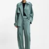 Relaxed-fit trousers in drapey twill