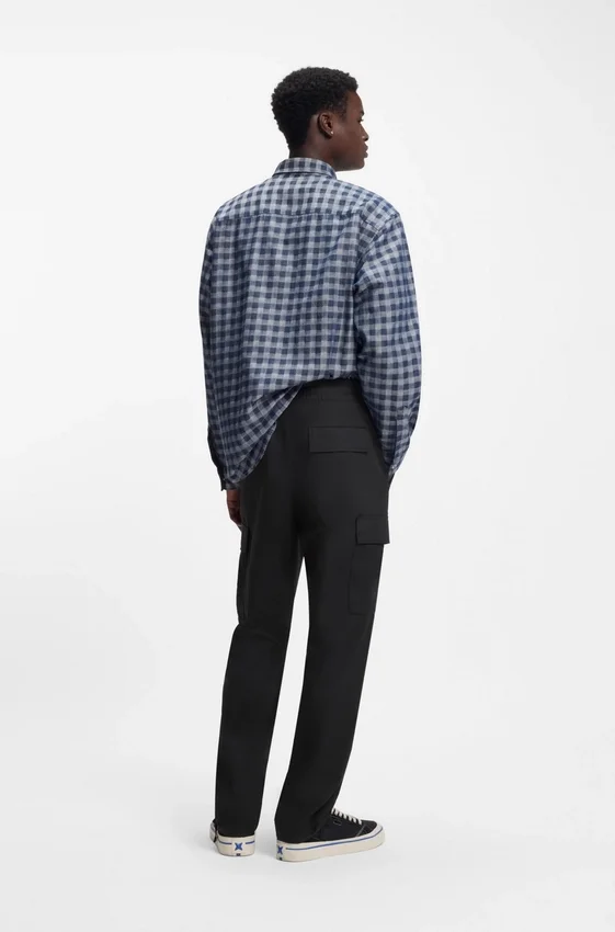 Relaxed-fit trousers in ripstop fabric Relaxed-fit trousers in ripstop fabric