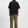 Relaxed-fit trousers in ripstop fabric