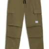 Relaxed-fit trousers in ripstop fabric