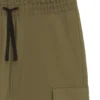 Relaxed-fit trousers in ripstop fabric