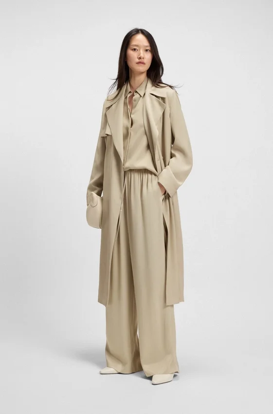Relaxed-fit trousers in satin Relaxed-fit trousers in satin