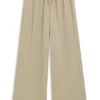 Relaxed-fit trousers in satin Relaxed-fit trousers in satin