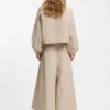 Relaxed-fit trousers in taffeta