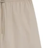 Relaxed-fit trousers in taffeta
