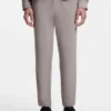 Relaxed-fit trousers in waffle fabric