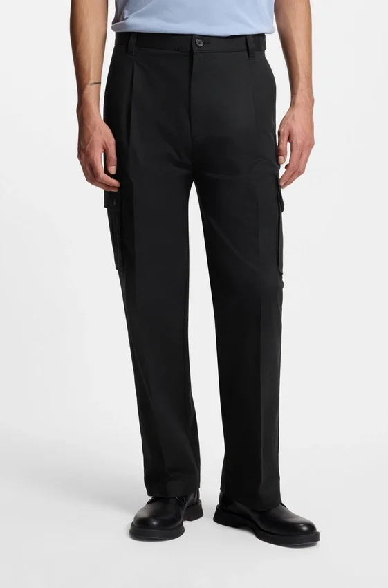 Relaxed-fit trousers with cargo styling Relaxed-fit trousers with cargo styling