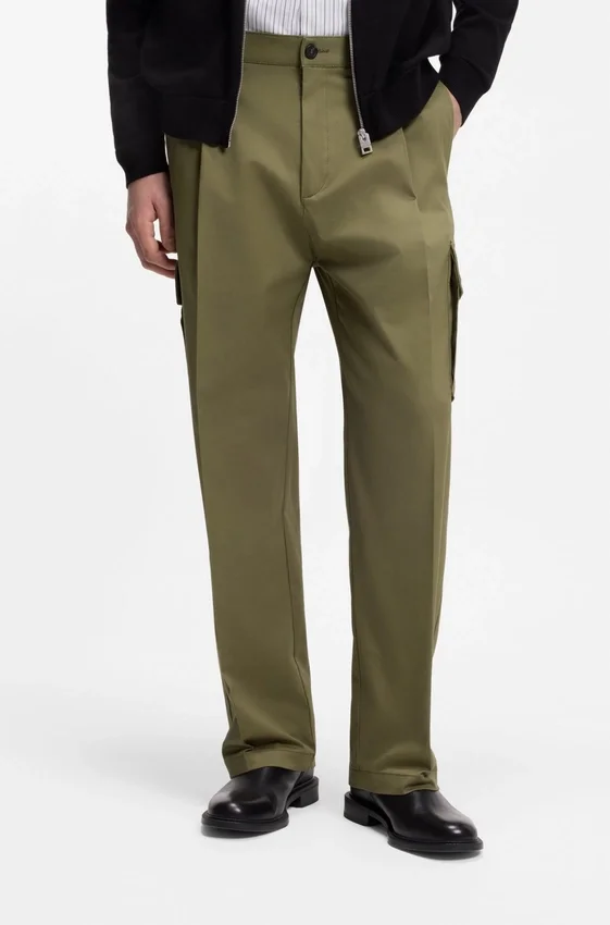 Relaxed-fit trousers with cargo styling Relaxed-fit trousers with cargo styling