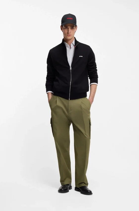 Relaxed-fit trousers with cargo styling Relaxed-fit trousers with cargo styling