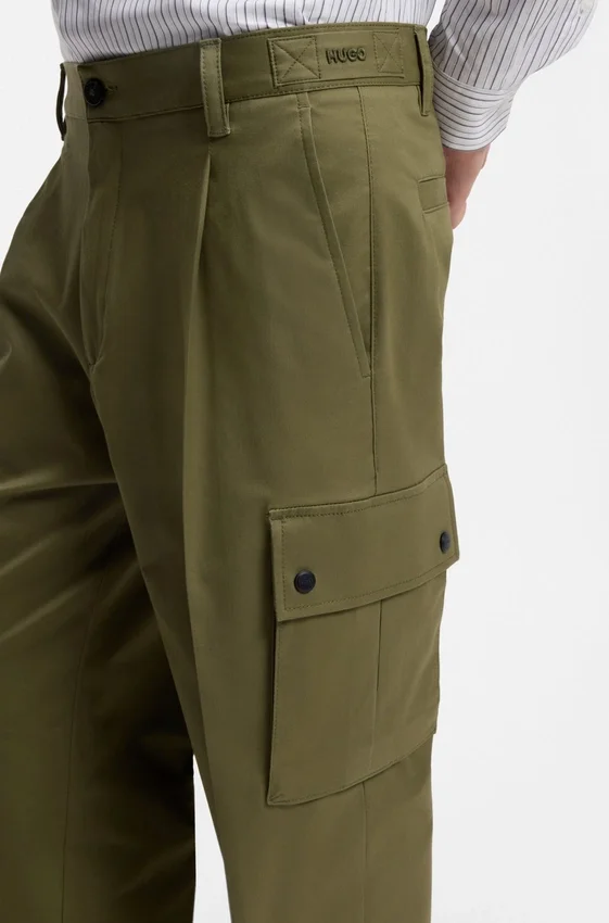 Relaxed-fit trousers with cargo styling Relaxed-fit trousers with cargo styling