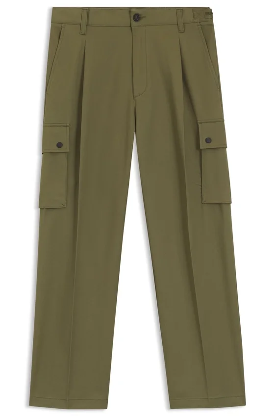 Relaxed-fit trousers with cargo styling Relaxed-fit trousers with cargo styling