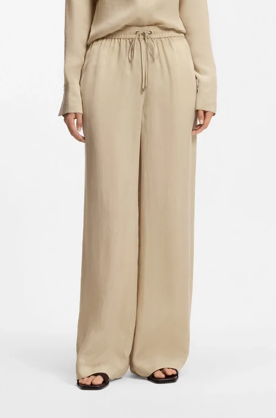 Relaxed-fit trousers with drawcord waist Relaxed-fit trousers with drawcord waist