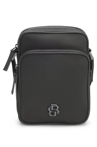 Reporter bag with Double B monogram hardware